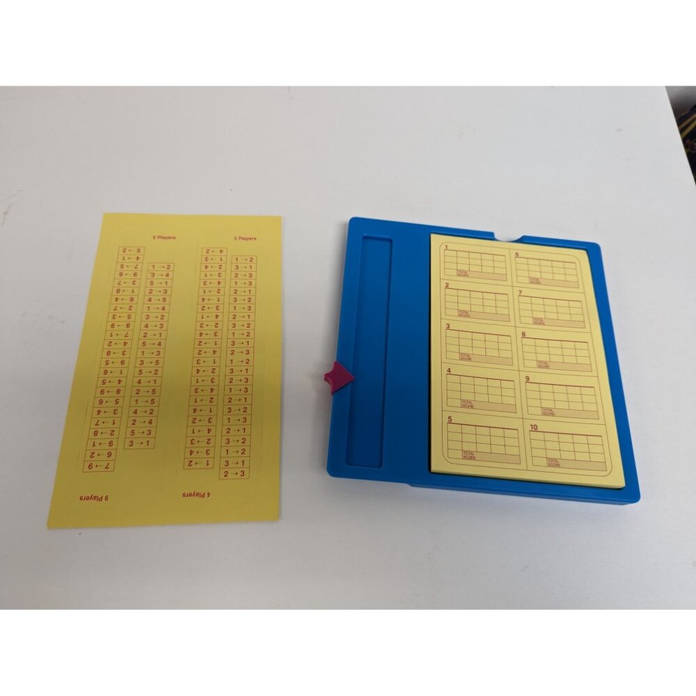 Name Burst Replacement Score Pad, Score Pad Holder, 2 Sided Assignment Cards